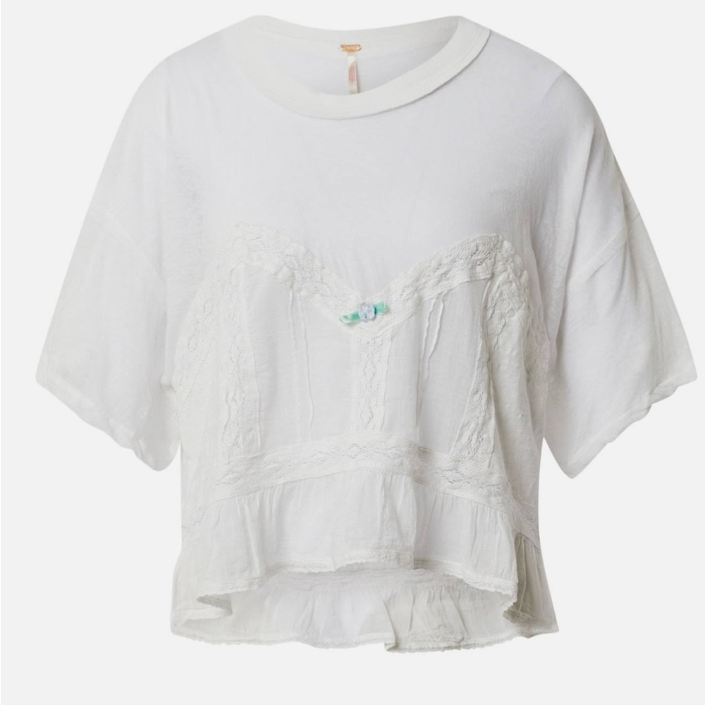 Free People Fall in Love Tee, Size Medium, NWTS